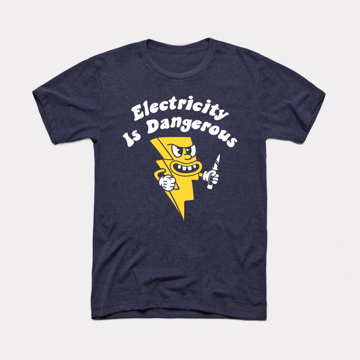 Electricity Is Dangerous Adult Unisex Tee