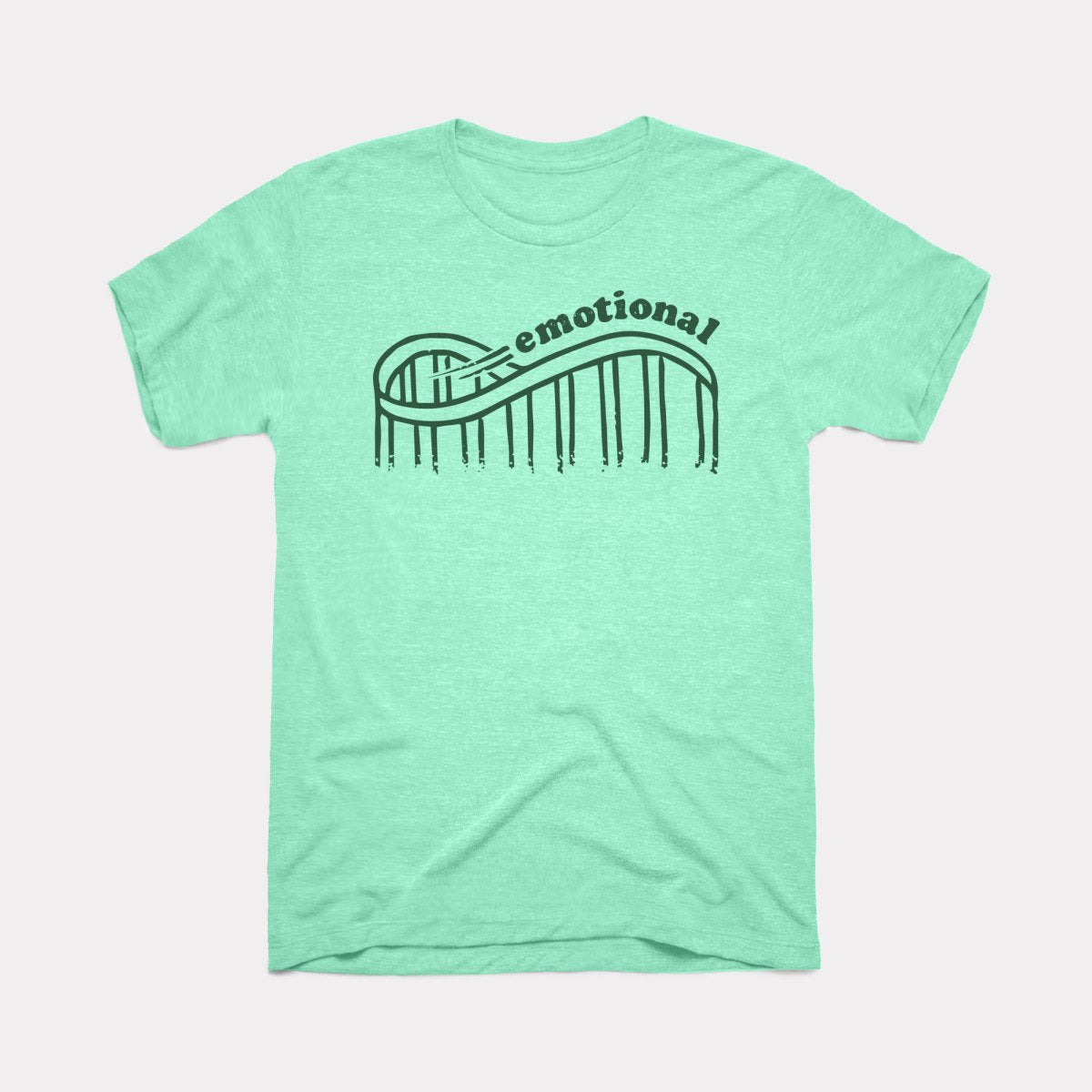 Emotional Roller Coaster Adult Unisex Tee