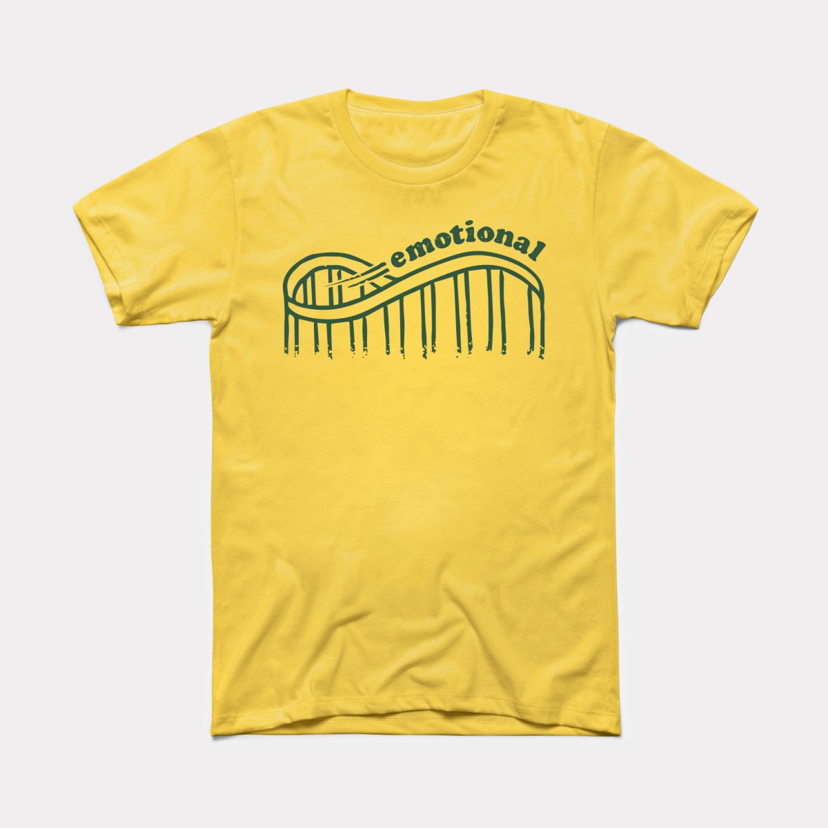 Emotional Roller Coaster Adult Unisex Tee