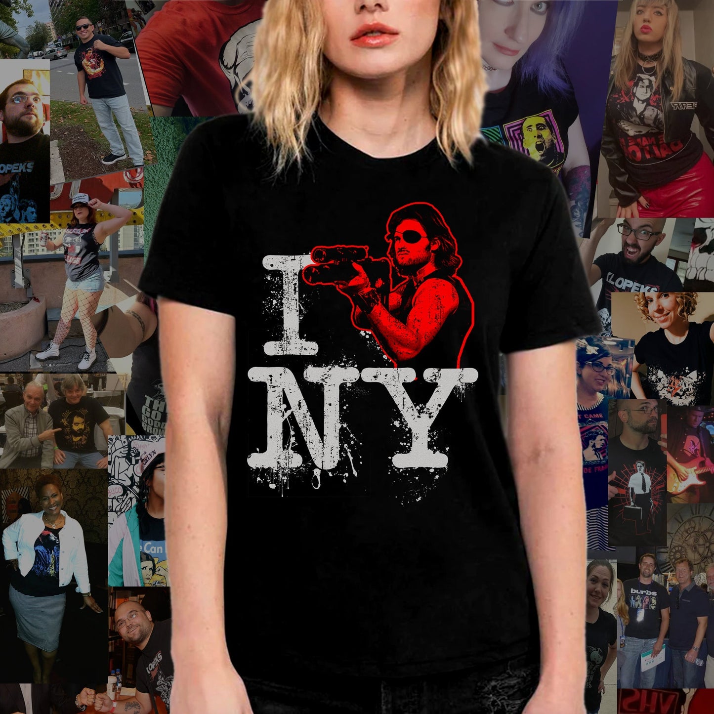 Escape From New York T-shirt "I heart ny"