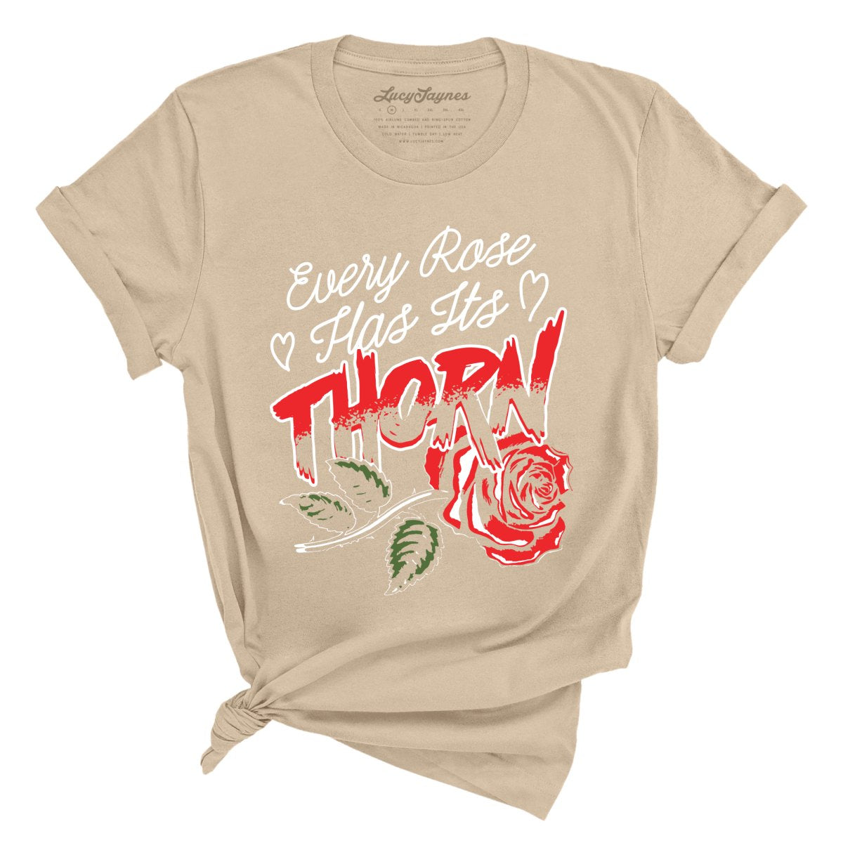 Every Rose Has It's Thorn Tee