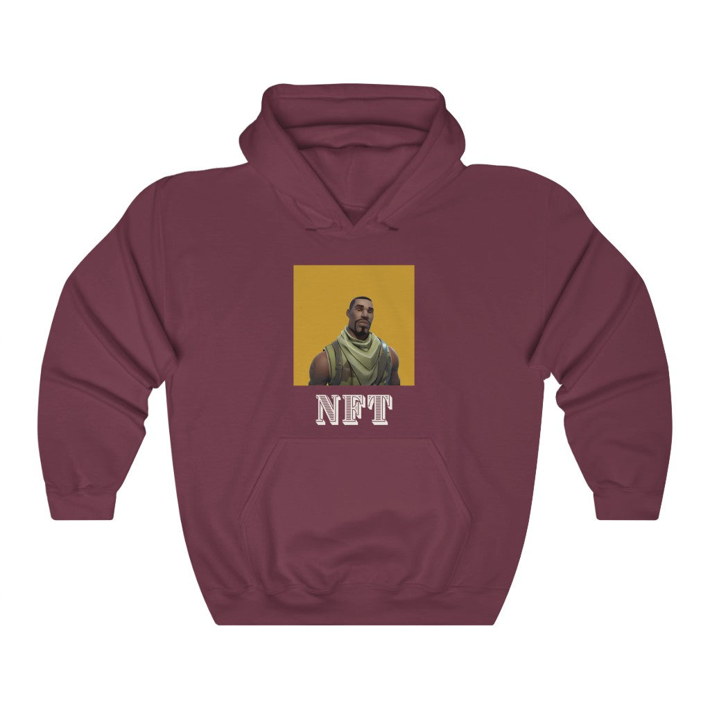 Fortnite Default skin NFT - Unisex Heavy BlendÃ¢â€žÂ¢ Hooded Sweatshirt