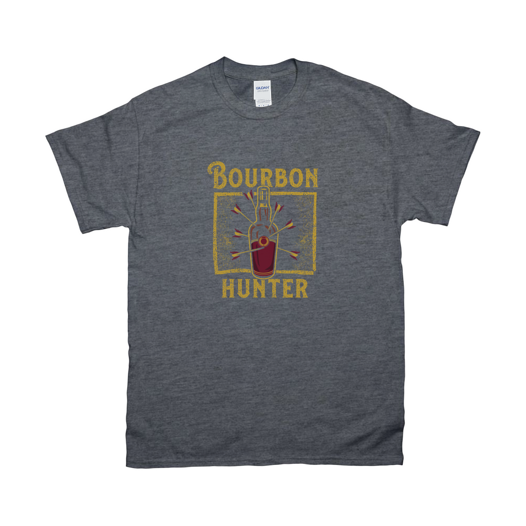 Bourbon Hunter T-shirt - Dark Heather
