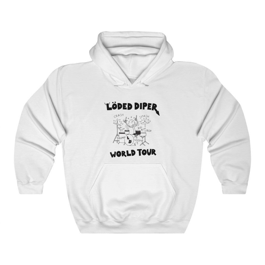 Loded Diper World Tour - Unisex Heavy BlendÃ¢â€žÂ¢ Hooded Sweatshirt - ALL COLORS