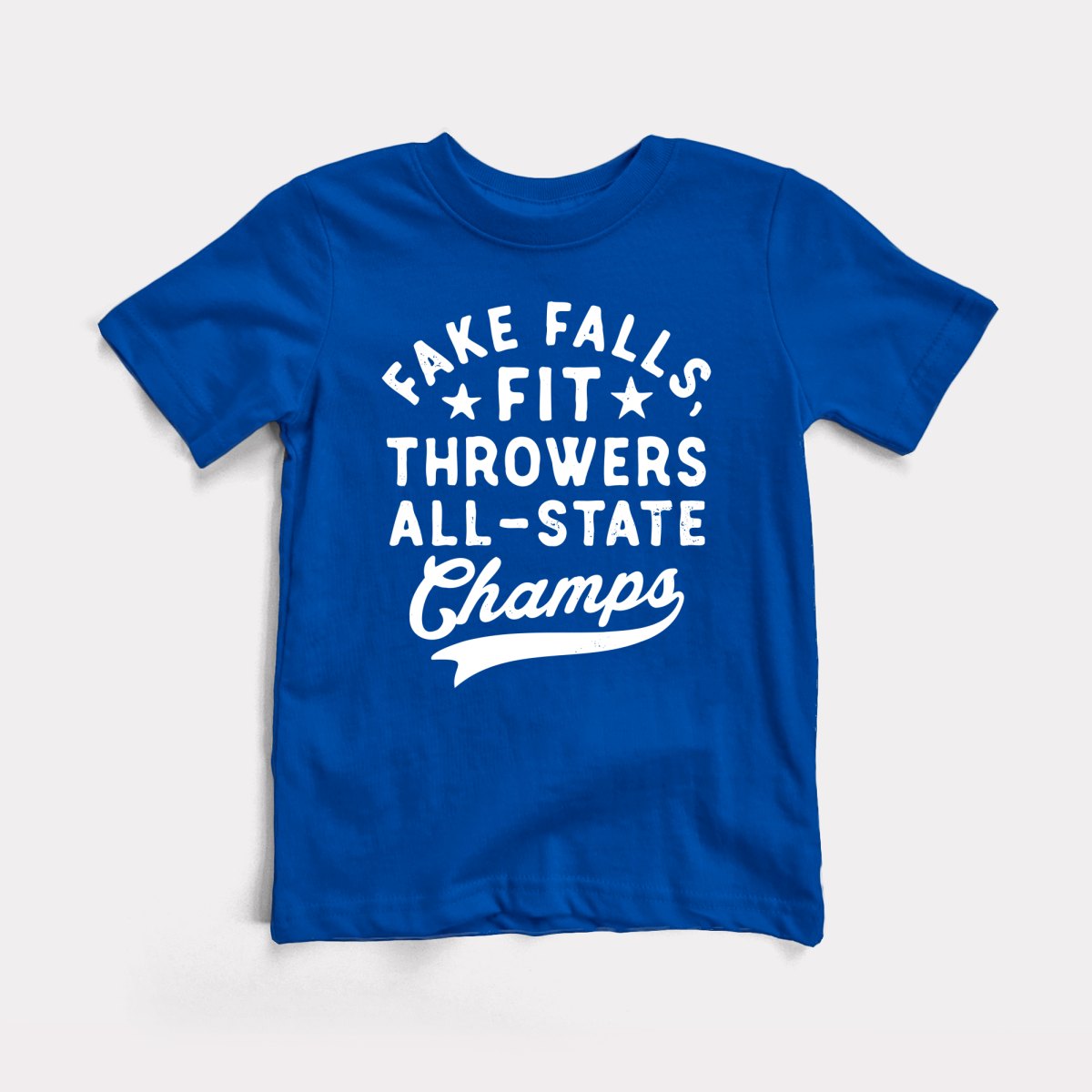 Fake Falls Fit Throwers - Baby Tee