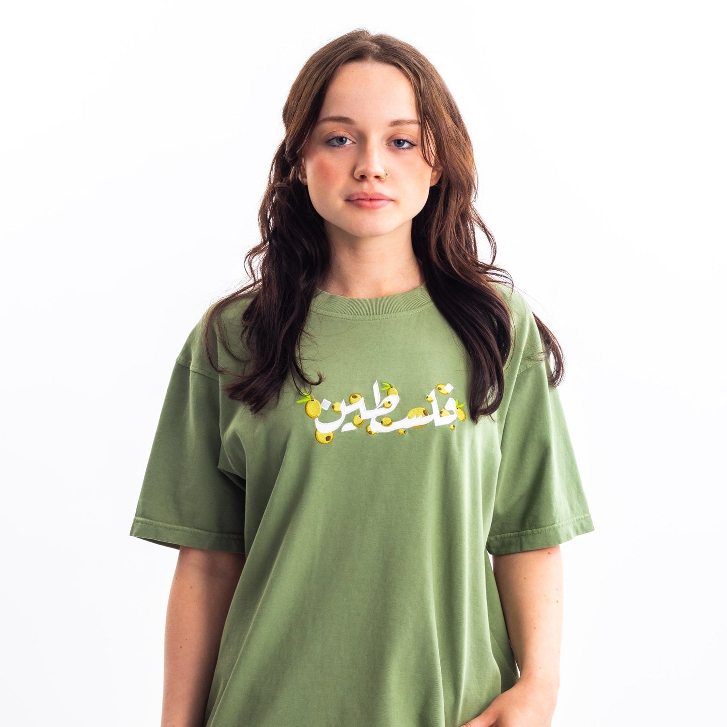 Falasteen Embroidered Heavyweight Tee