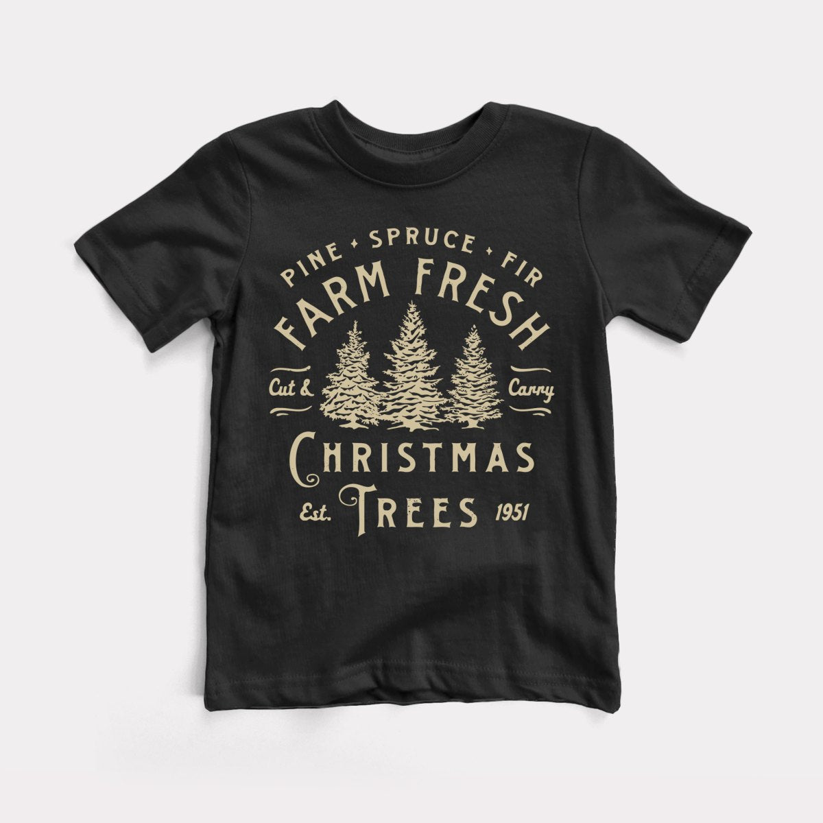 Farm Fresh Christmas Trees Toddler Tee