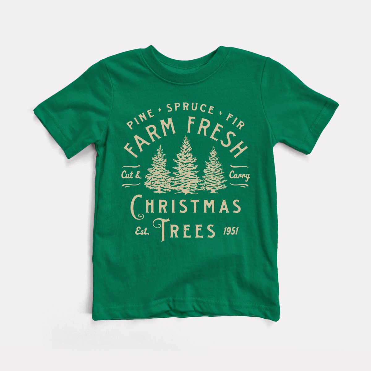 Farm Fresh Christmas Trees Toddler Tee