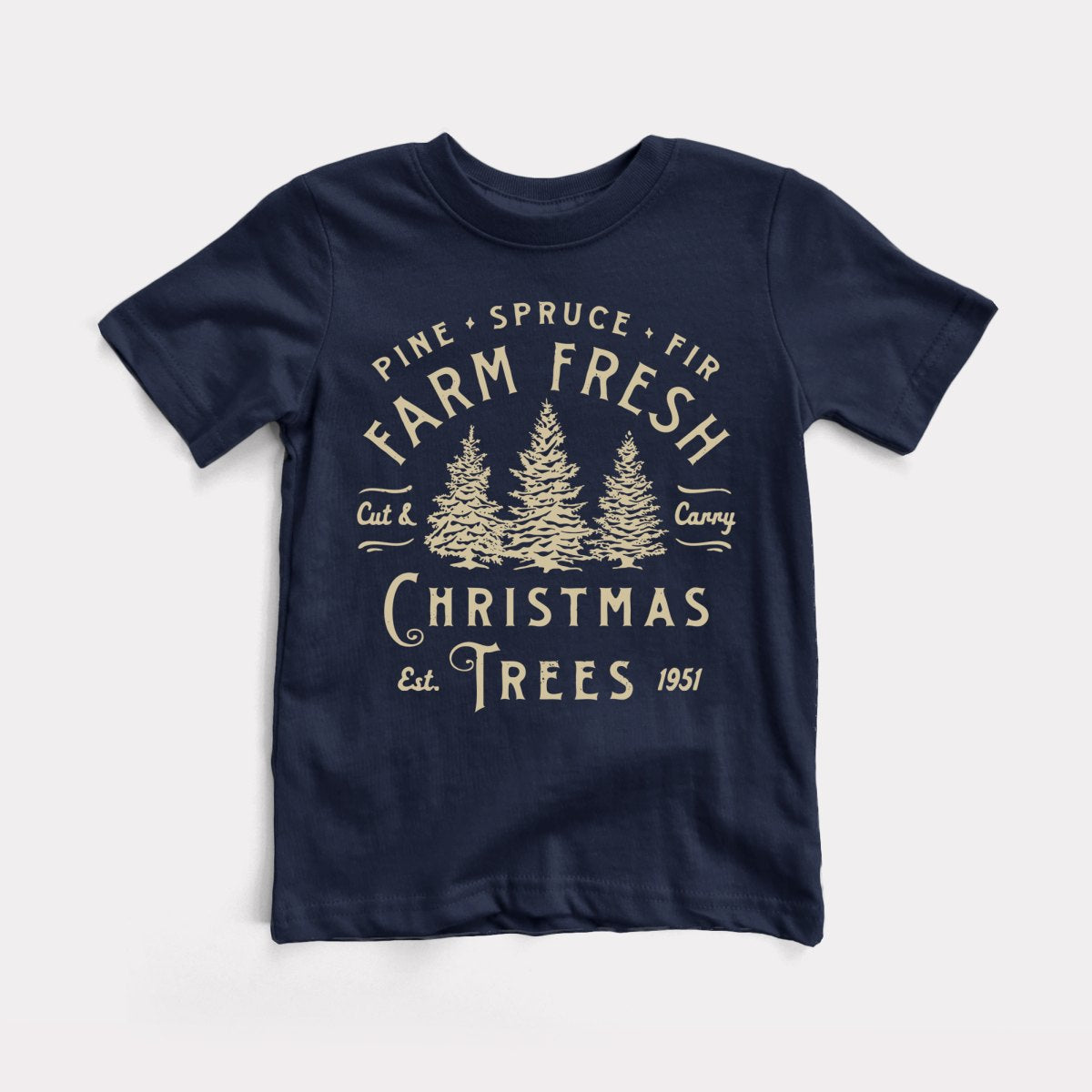 Farm Fresh Christmas Trees Toddler Tee
