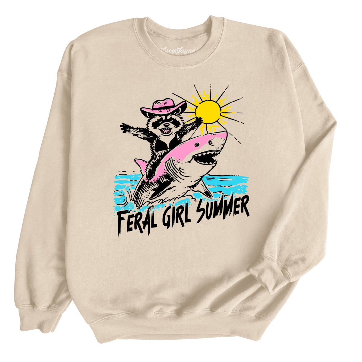Feral Girl Summer Sweatshirt