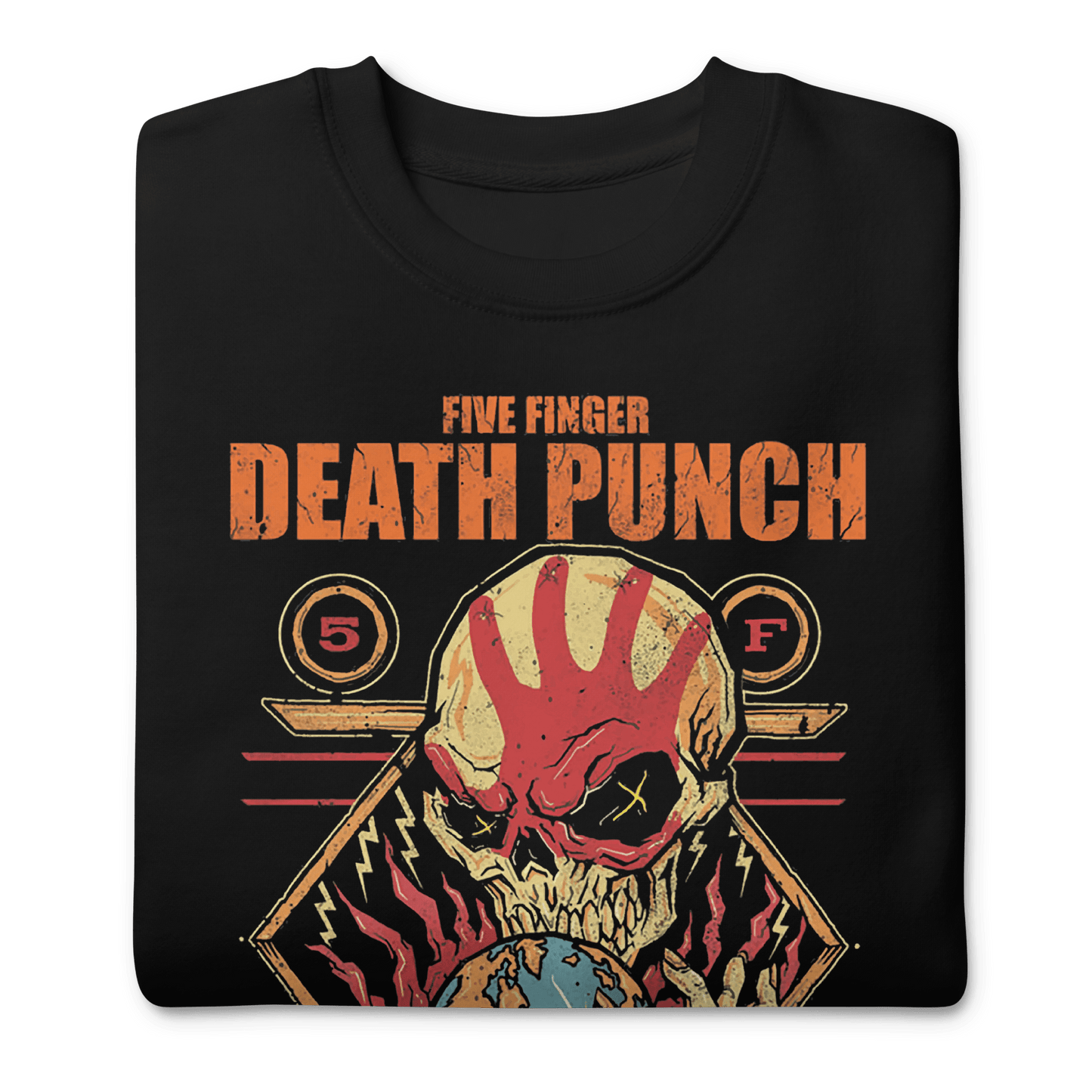 Five Finger Death Punch - Hand Skull Logo Sweatshirt