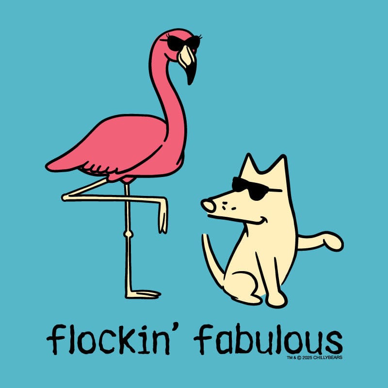 Flockin Fabulous - Ladies T-Shirt V-Neck