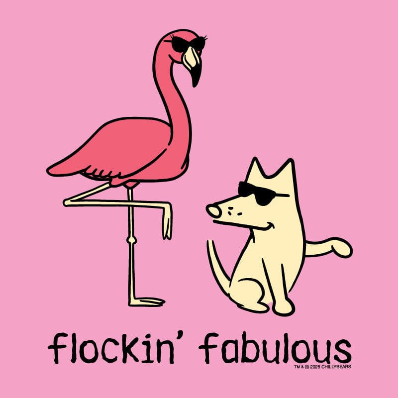 Flockin Fabulous - Ladies T-Shirt V-Neck