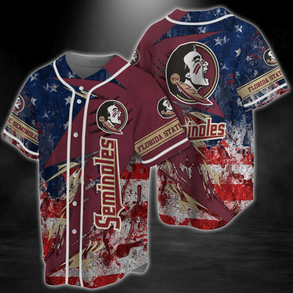 Florida State Seminoles Baseball Jersey Gift for Men Women - lylyprint.com