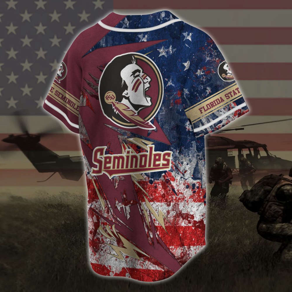 Florida State Seminoles Baseball Jersey Gift for Men Women - lylyprint.com