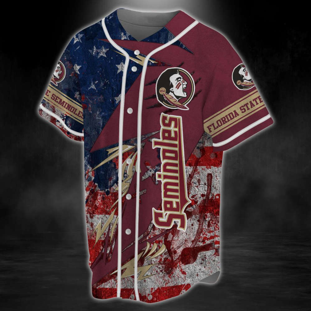 Florida State Seminoles Baseball Jersey Gift for Men Women - lylyprint.com