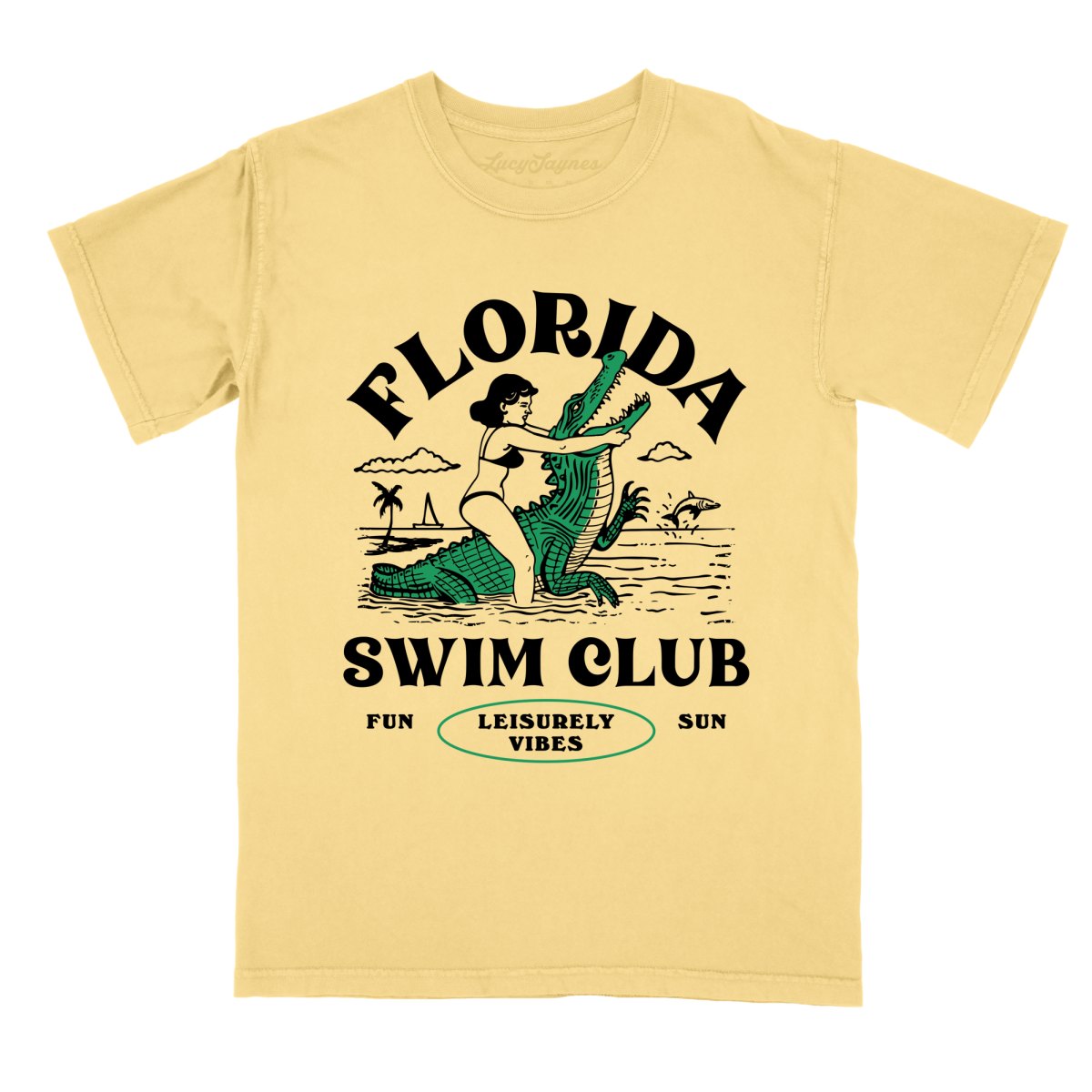 Florida Swim Club Comfort Colors Tee