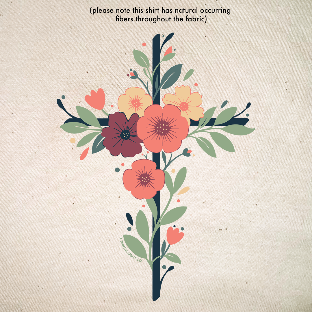FREE Flower Cross Tee *Add Any Other Item To Cart To Unlock FREE Price. Limit 1*