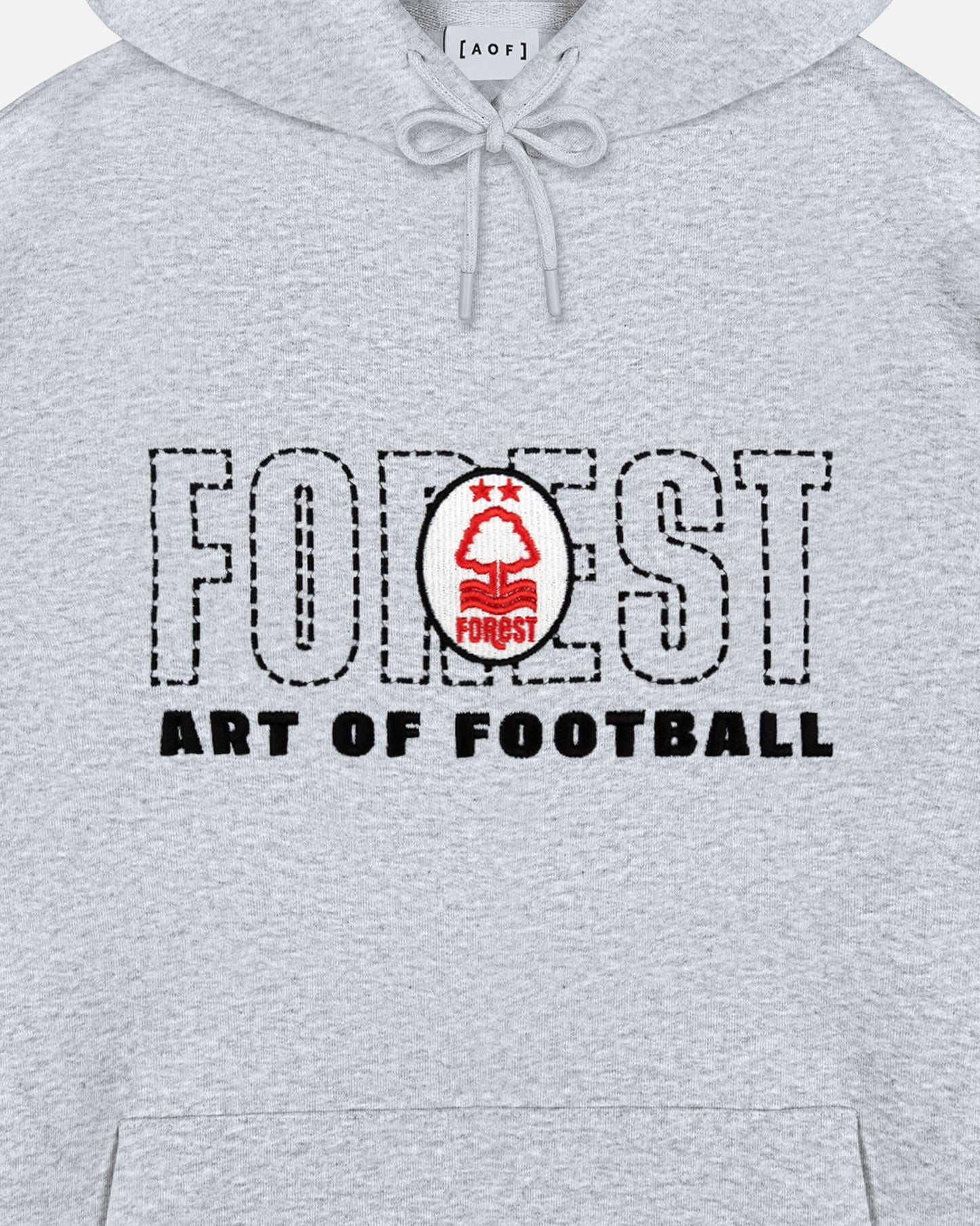 Forest 90s Grey Hoodie