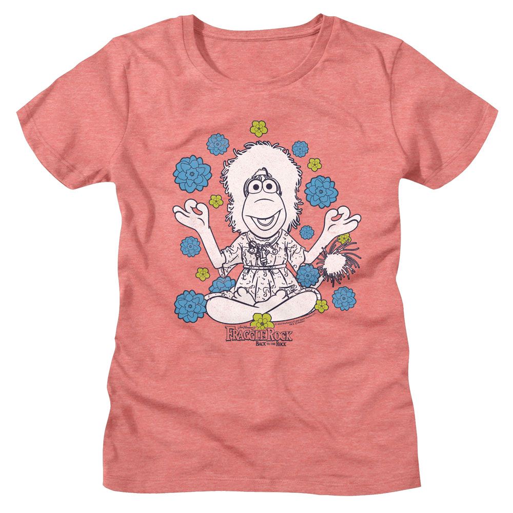 Fraggle Rock - Mokey And Flowers Womens T-Shirt