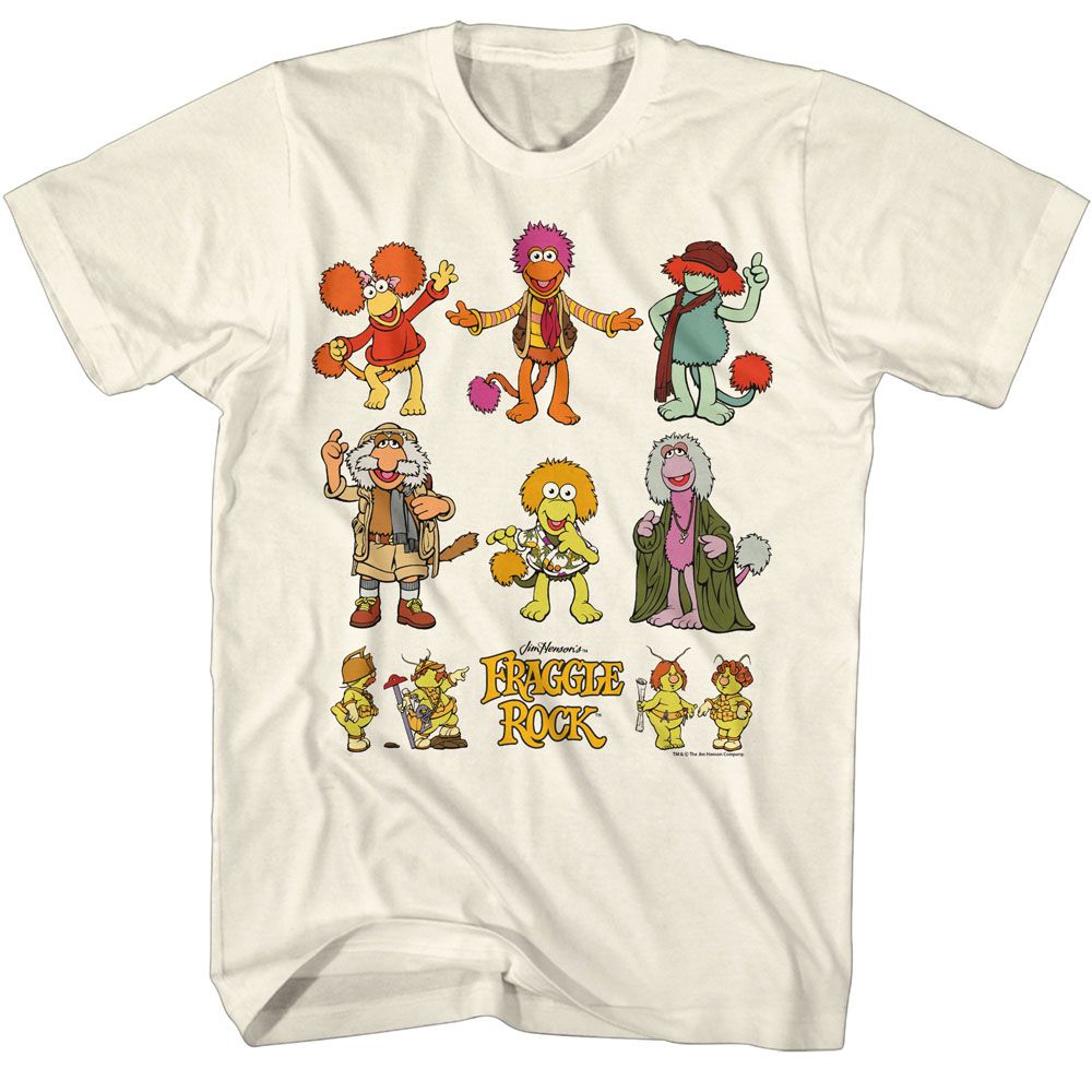 Fraggle Rock - Multiple Characters T-Shirt