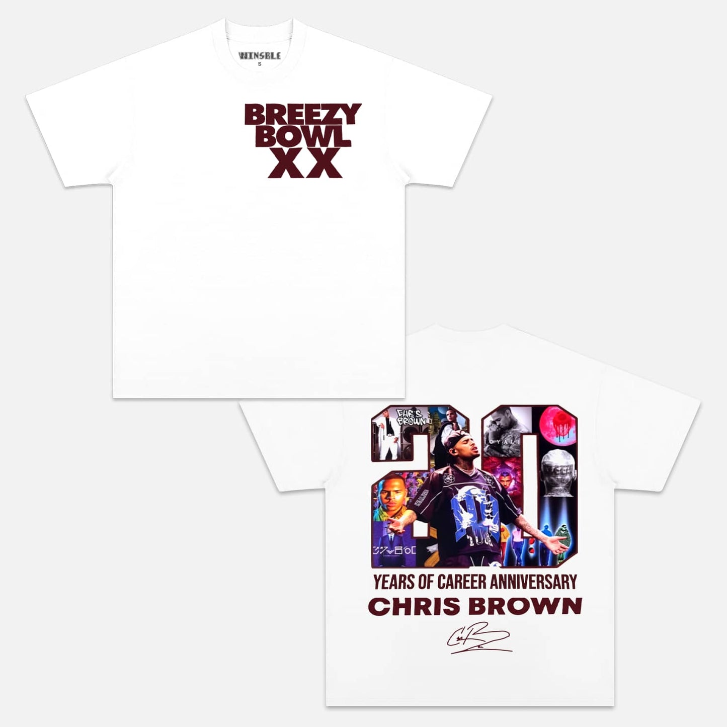 CHRIS BROWN 2.0 TEE Style001