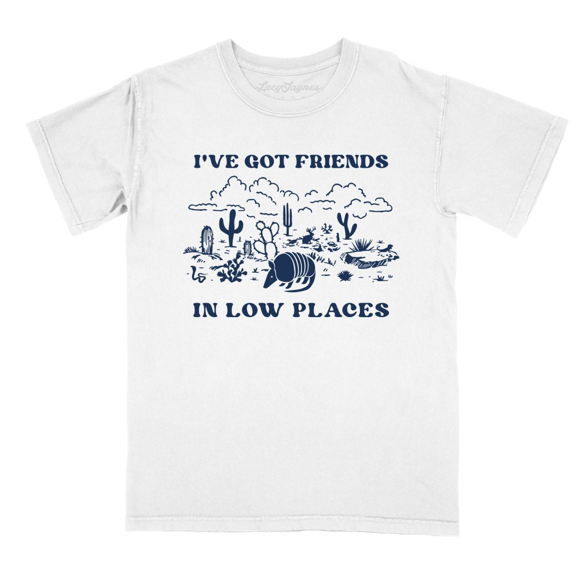 Friends in Low Places Comfort Colors Tee