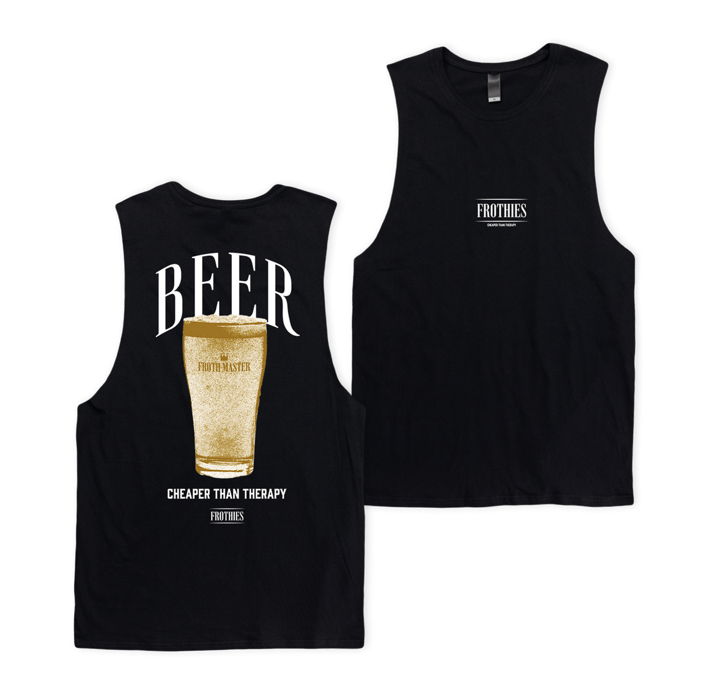 Beer Muscle Tee Black