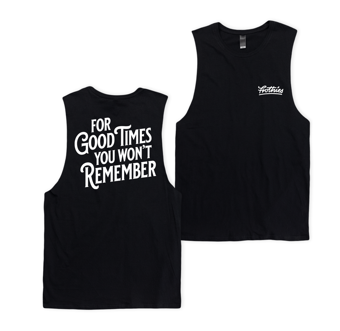 Blackout Muscle Tee