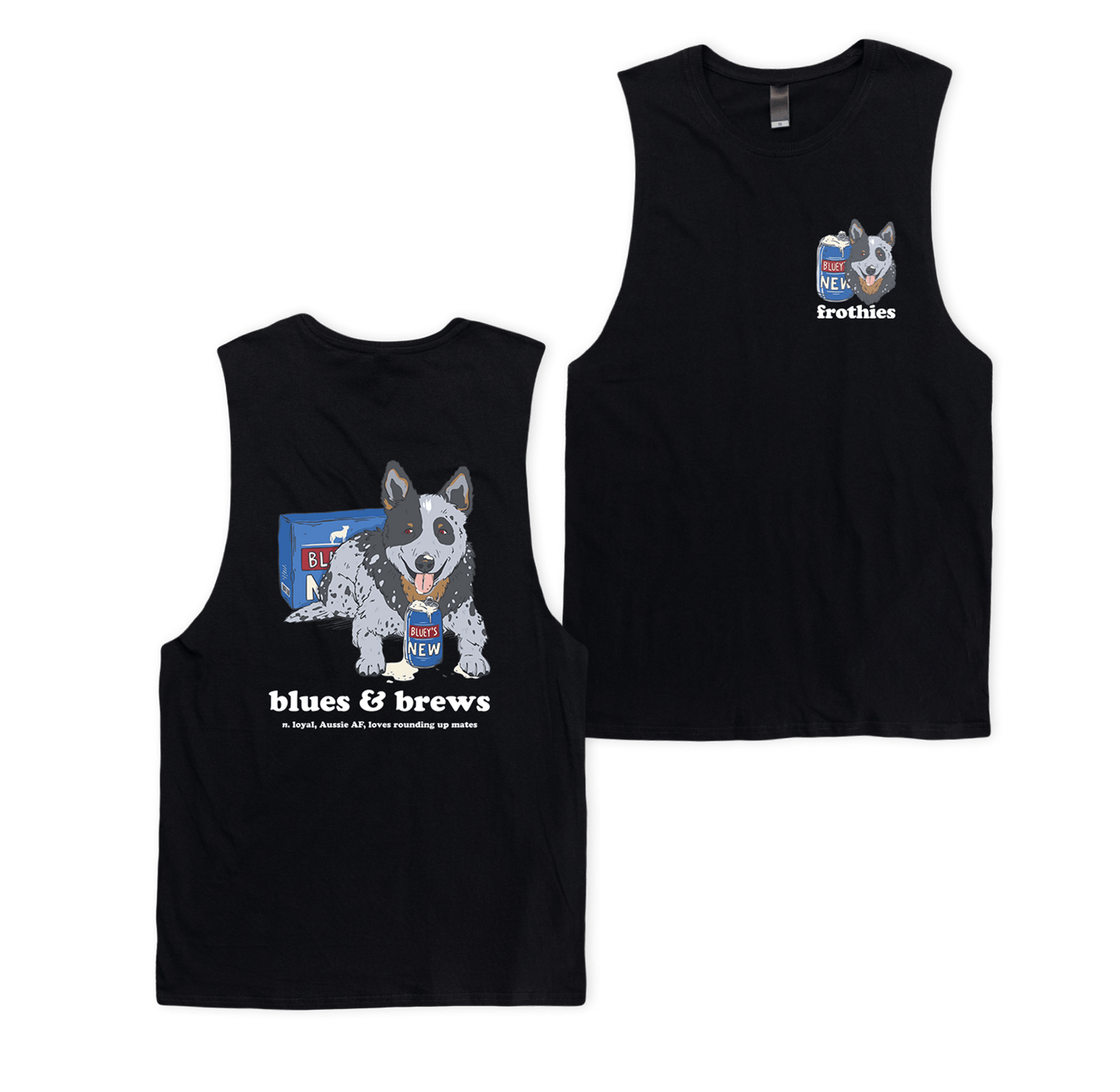 Blues & Brews Muscle Tee