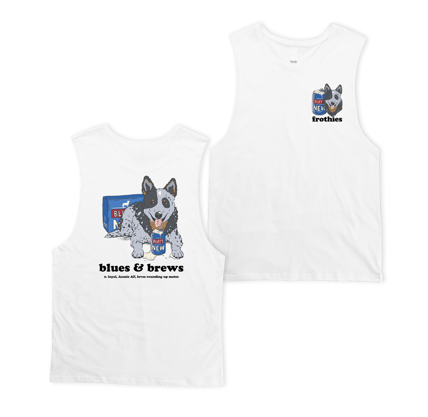 Blues & Brews Muscle Tee