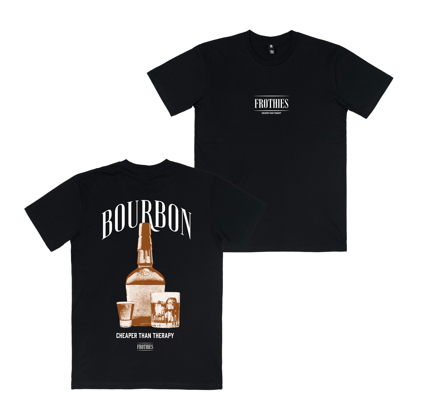 Bourbon Tee Black