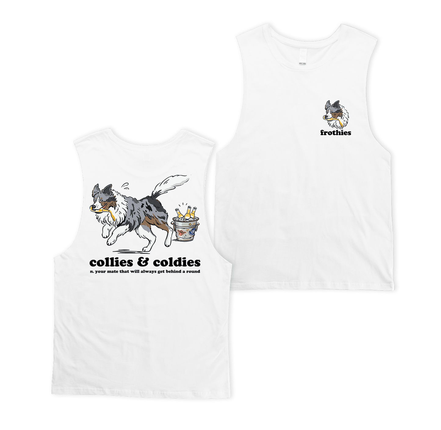Collies & Coldies Muscle Tee