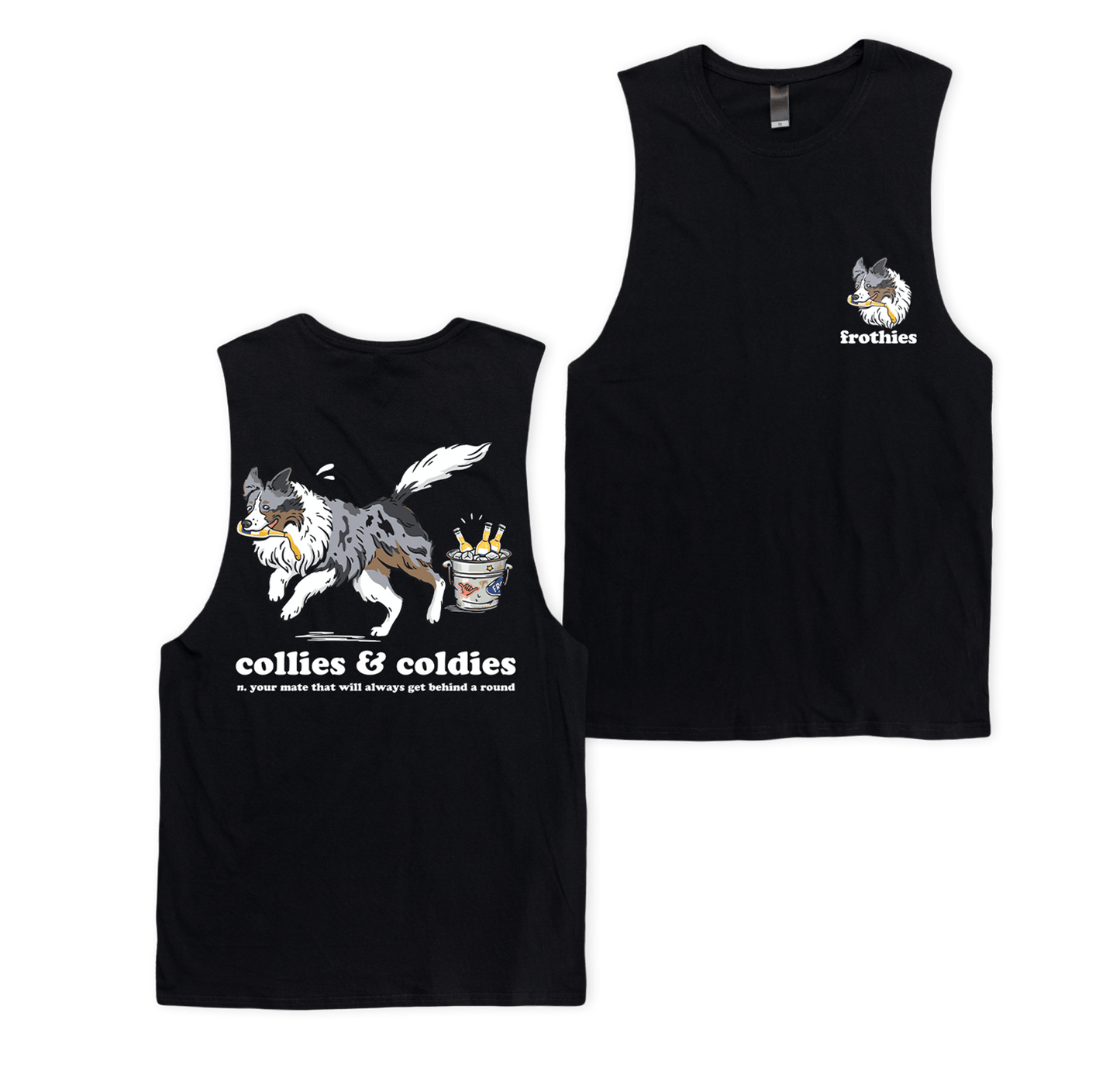 Collies & Coldies Muscle Tee