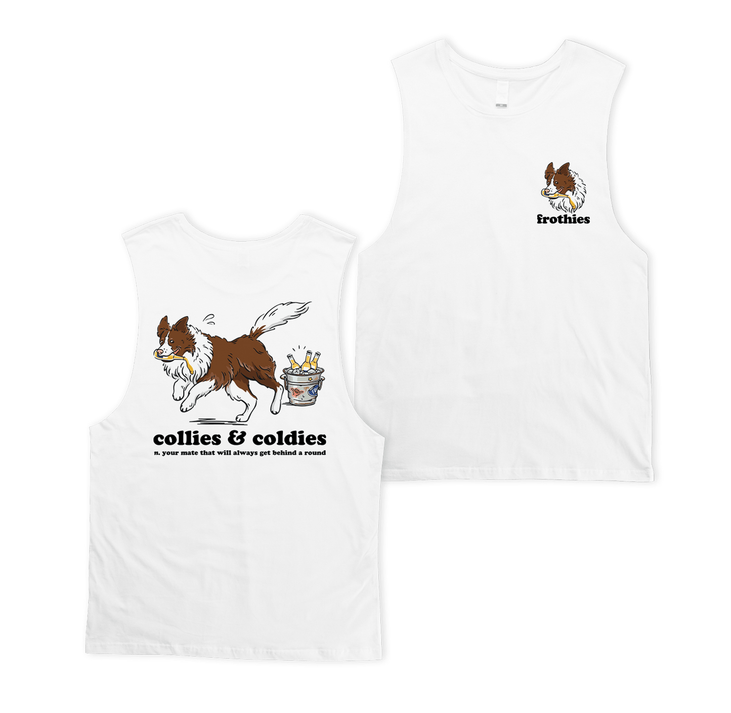 Collies & Coldies Muscle Tee