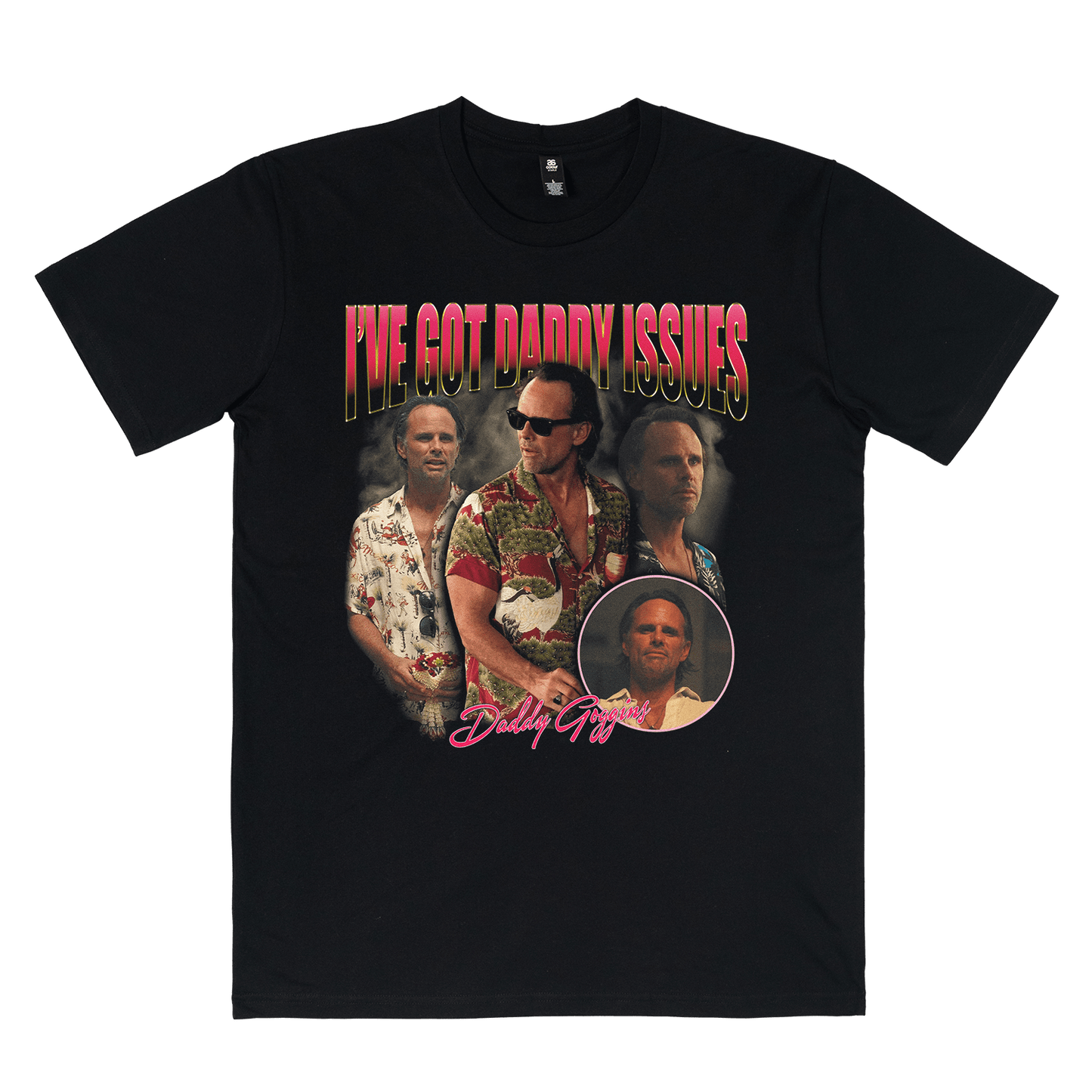 Daddy Goggins Tee Black