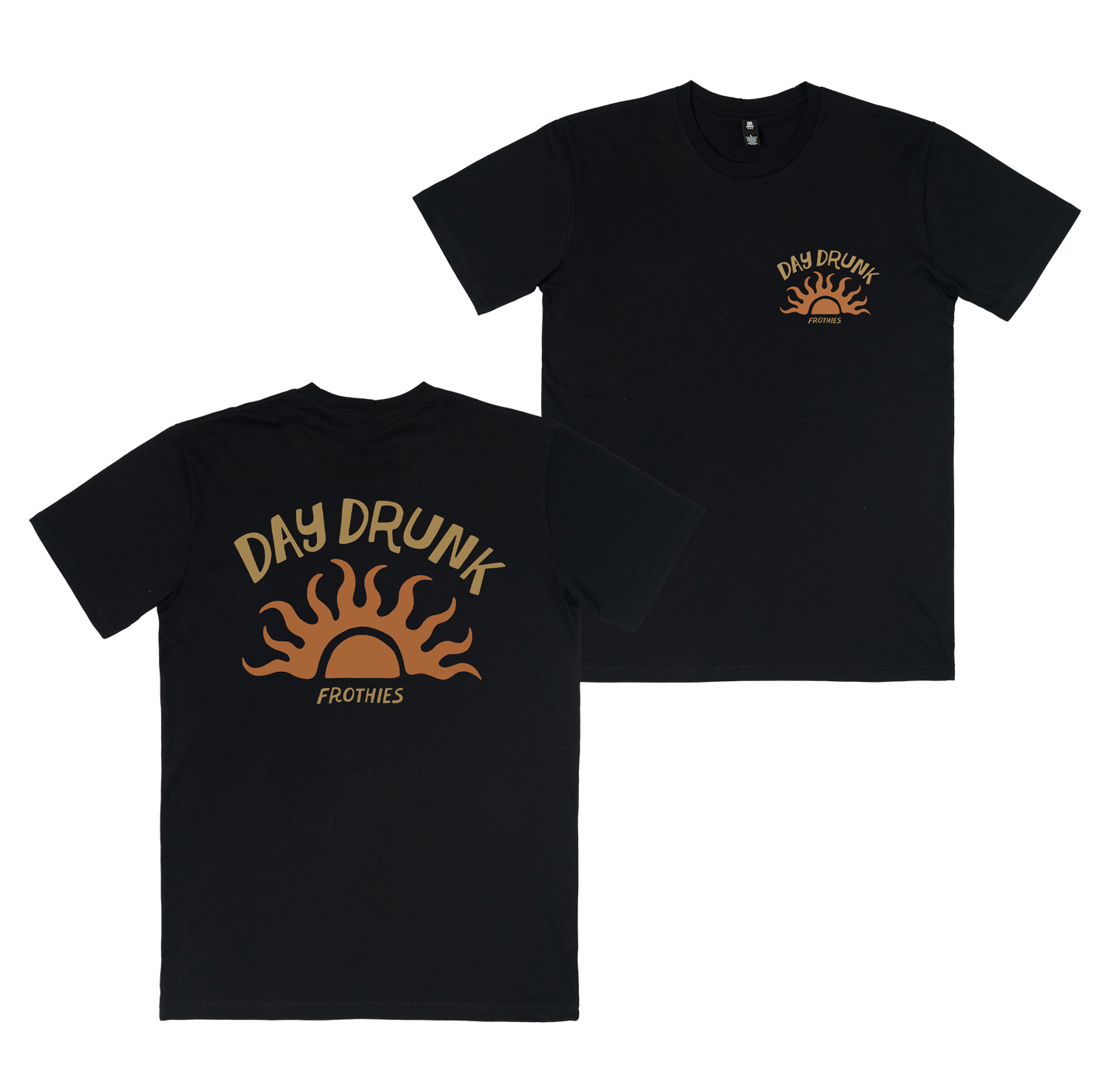 Day Drunk Tee Black