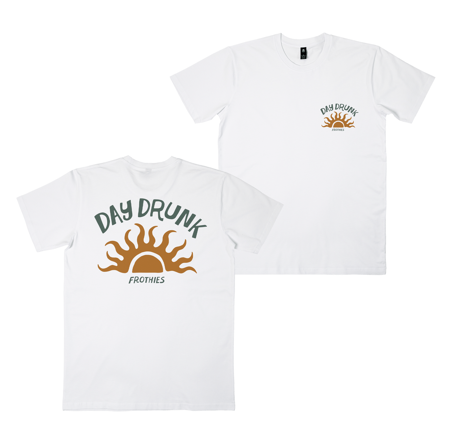 Day Drunk Tee White