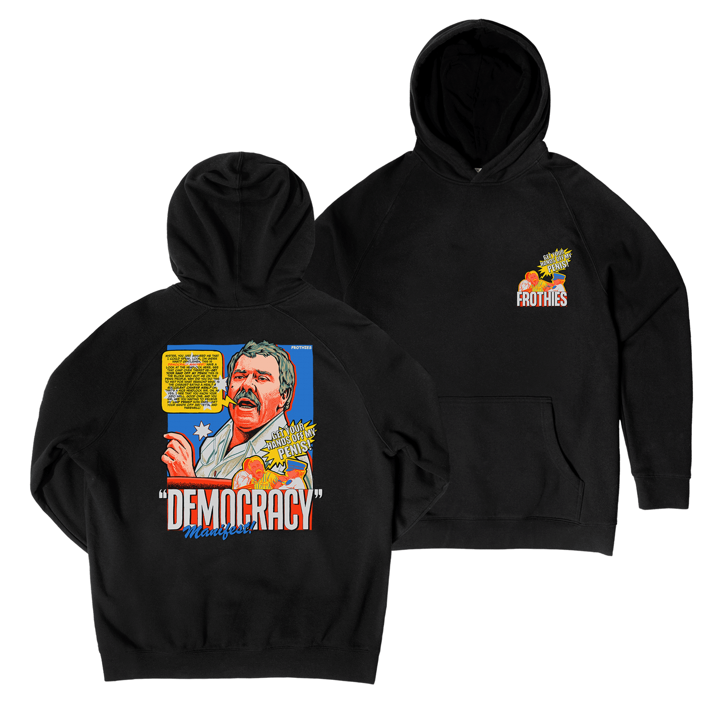 Democracy Manifest Hoodie Black