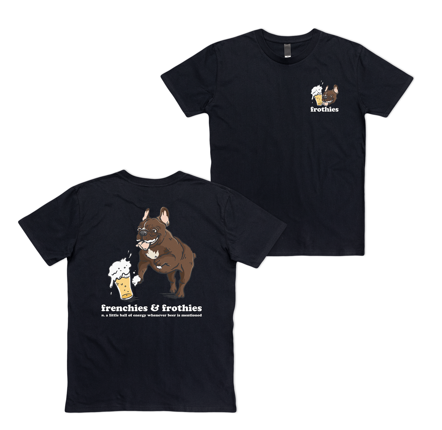 Frenchies & Frothies Tee