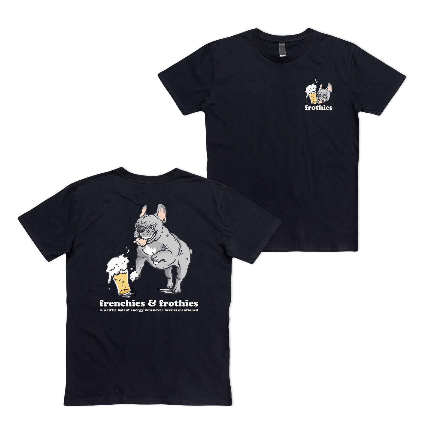 Frenchies & Frothies Tee