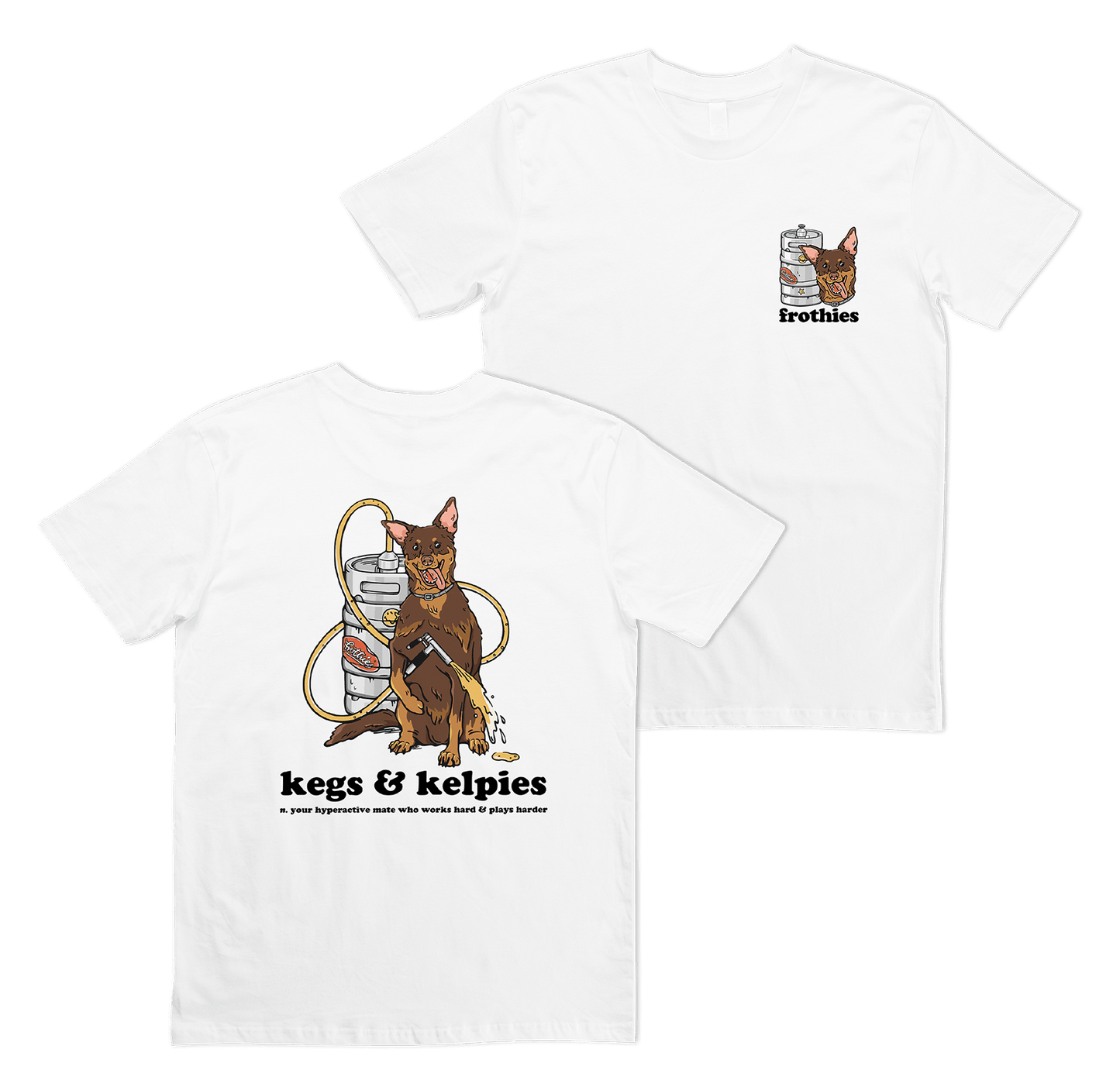 Kegs & Kelpies Tee