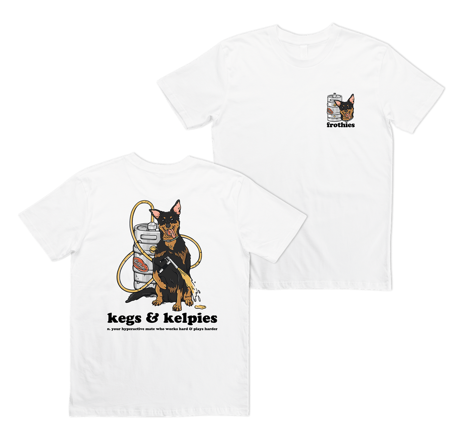 Kegs & Kelpies Tee