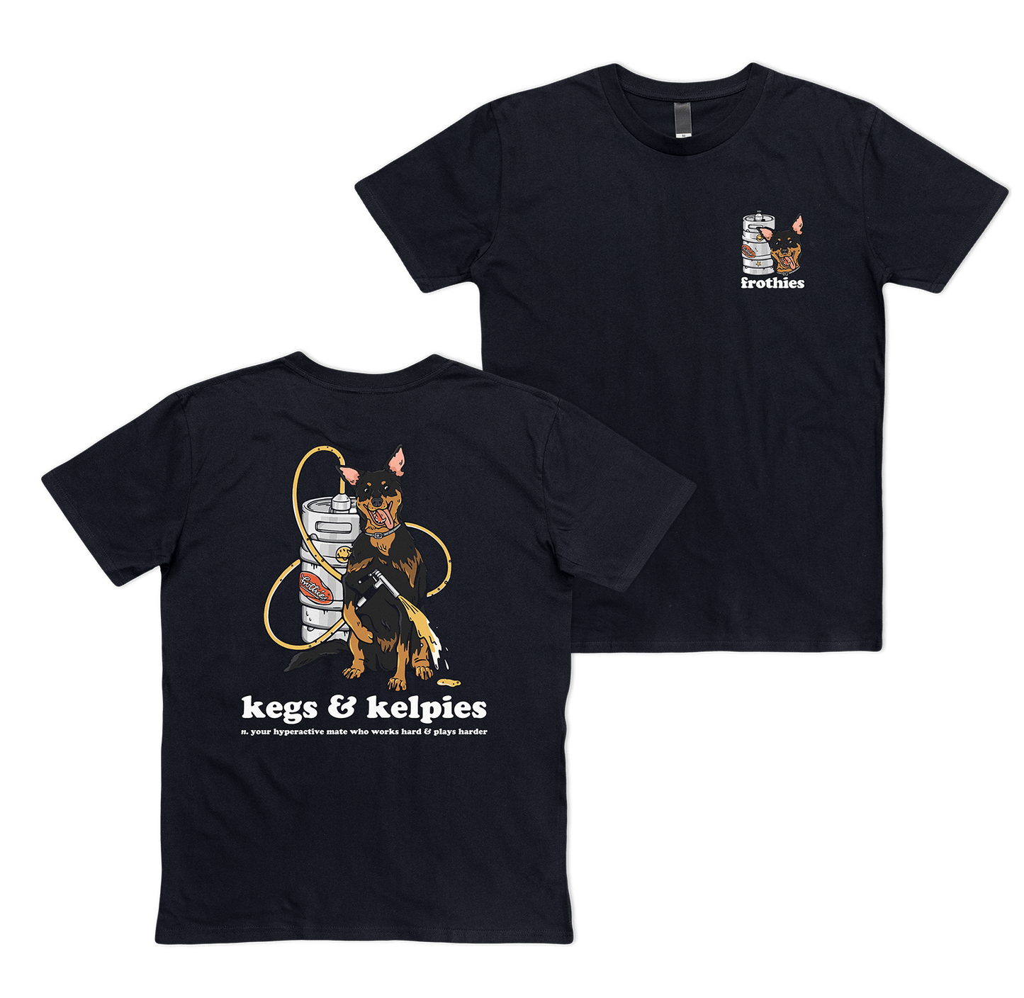 Kegs & Kelpies Tee