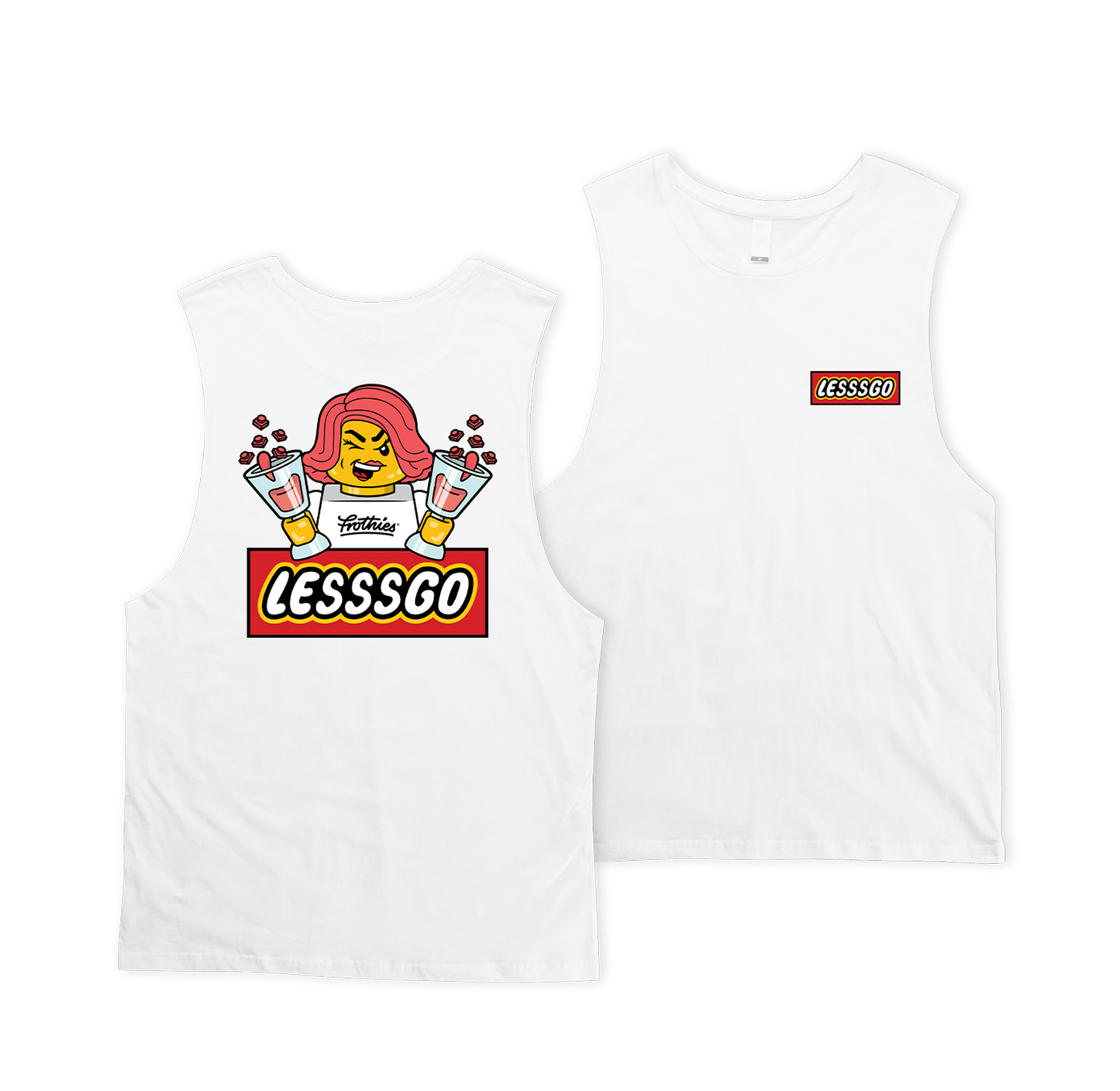 Lesssgo Woman Muscle Tee