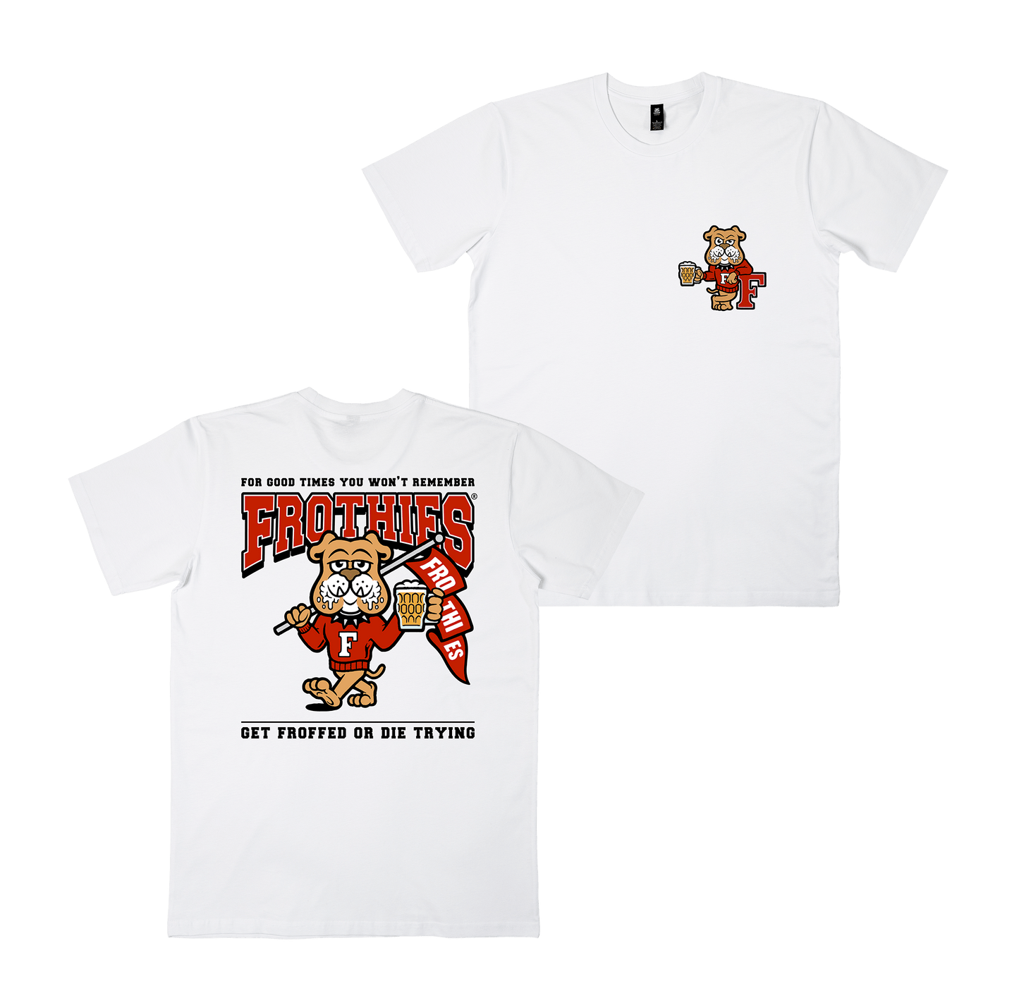 Mascot Tee White