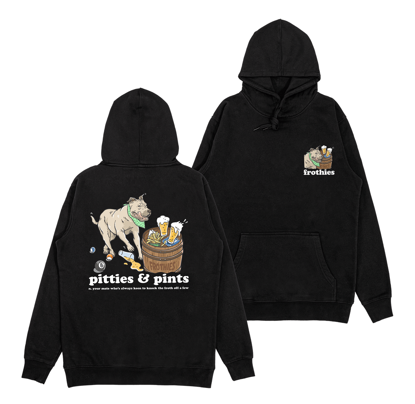 Pitties & Pints Hoodie