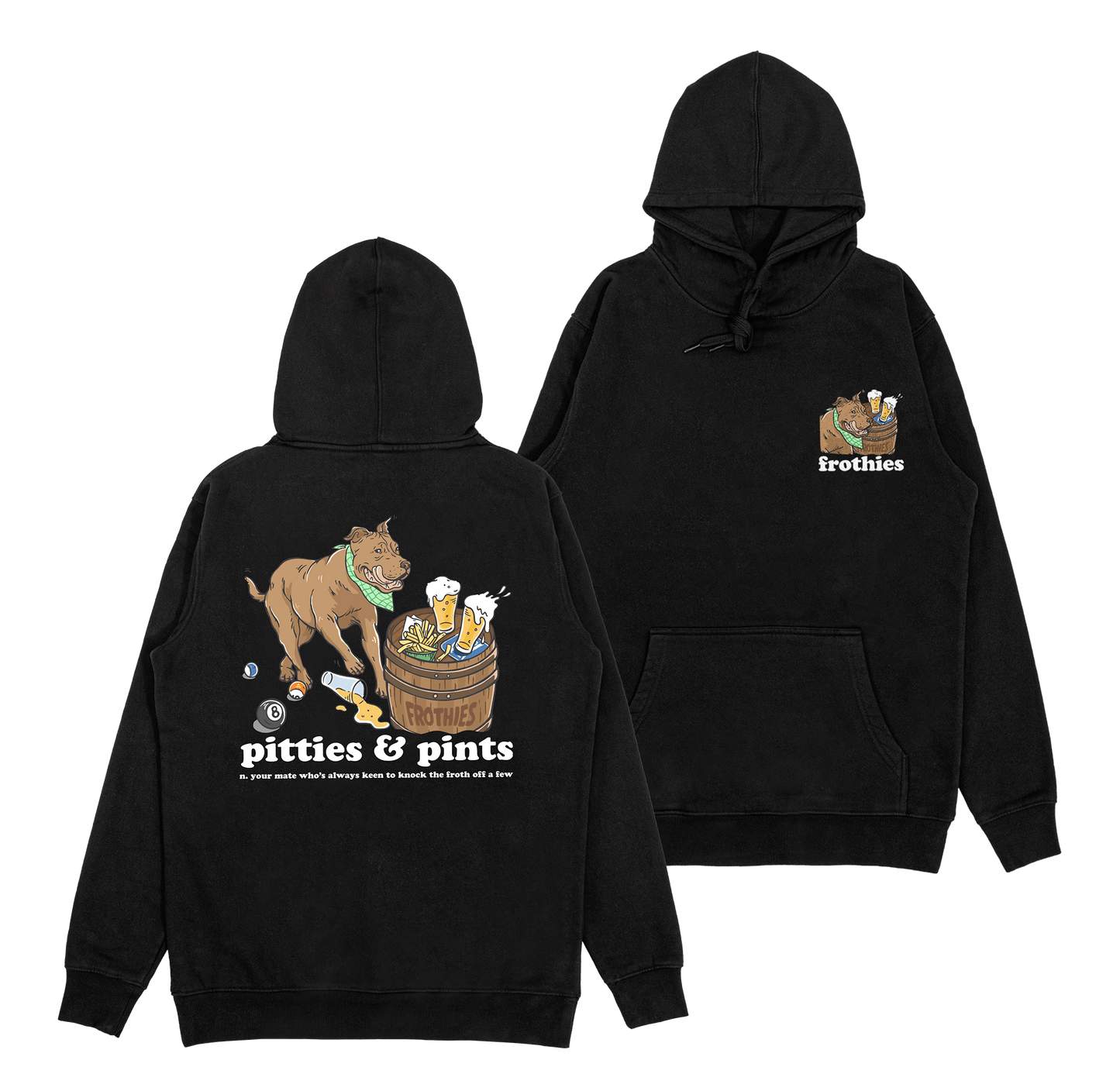 Pitties & Pints Hoodie