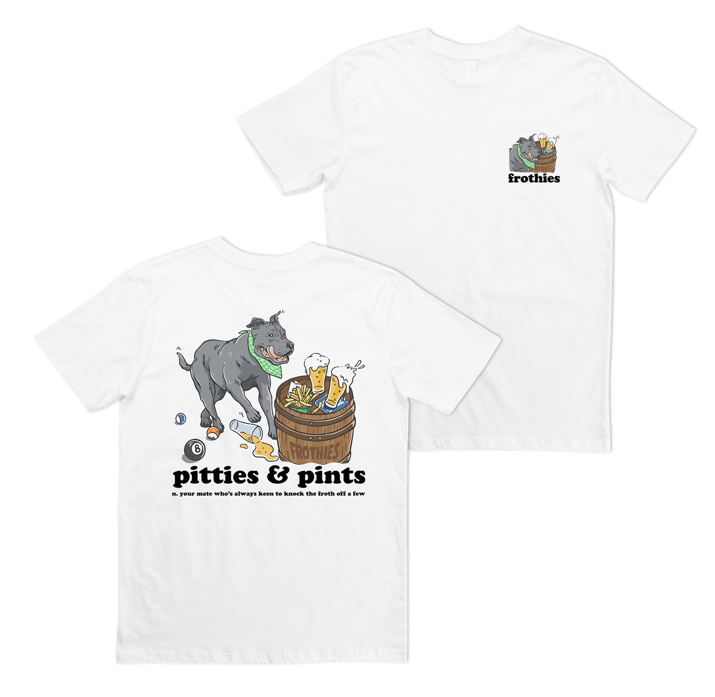 Pitties & Pints Tee