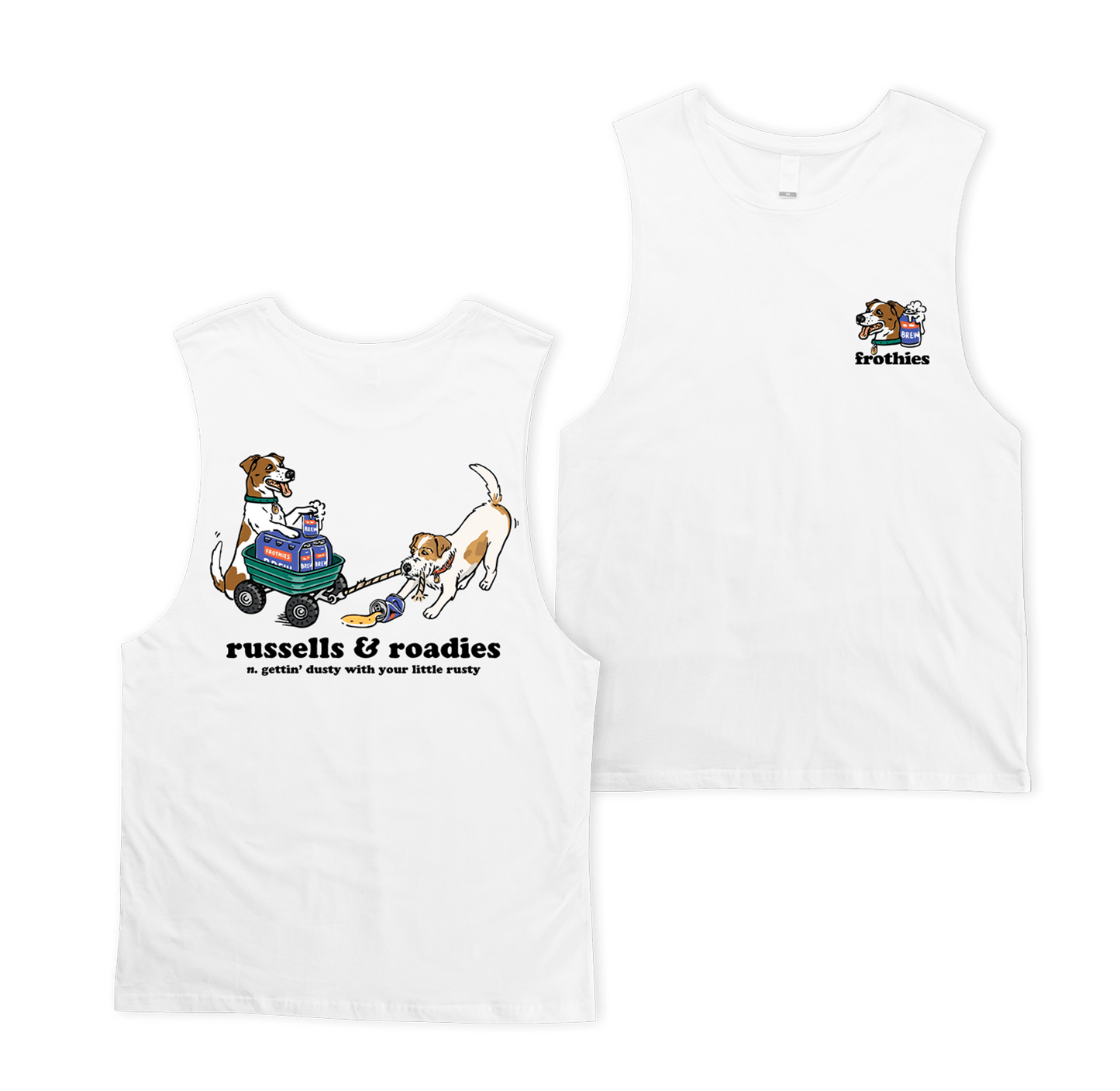 Russells & Roadies Muscle Tee